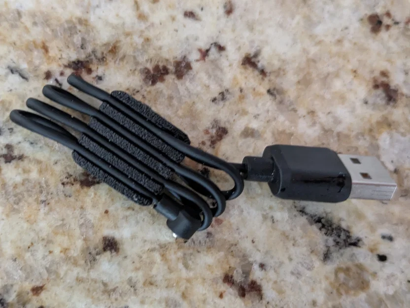 Bộ cuộn dây mảnh 2mm đơn giản (dây sạc USB Colmi Smart Ring) - Image 1