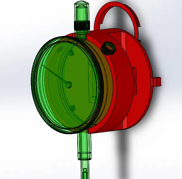 Kobra S1 / S1 Combo Max - Fan cover gắn đồng hồ so (Dial indicator) - D53 mm - Image 5