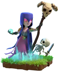 Clash Royale Witch - Image 1