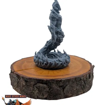 Fire Elemental - MGM Print-Ready Mini
