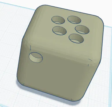 Xúc xắc lớn không khớp (Big Unhinged Dice) - Image 1