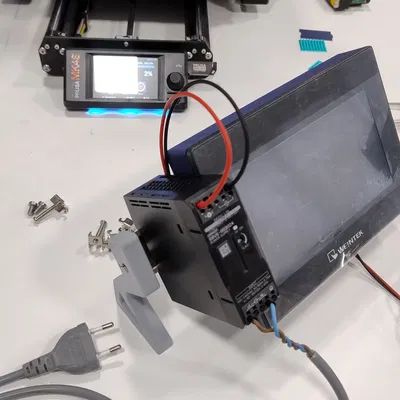 Giá đỡ DIN Rail để bàn 60° (DIN Rail Stand Holder 60 degrees)