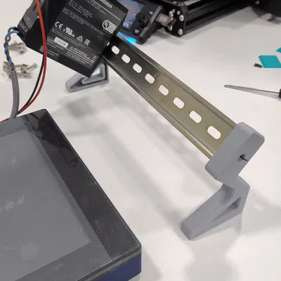 Giá đỡ DIN Rail để bàn 60° (DIN Rail Stand Holder 60 degrees)