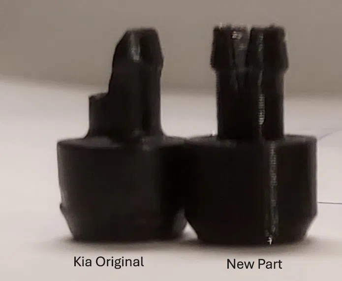 Nắp dẫn hướng chân sạc DC CCS thay thế cho 2024 Kia EV9 - Image 4