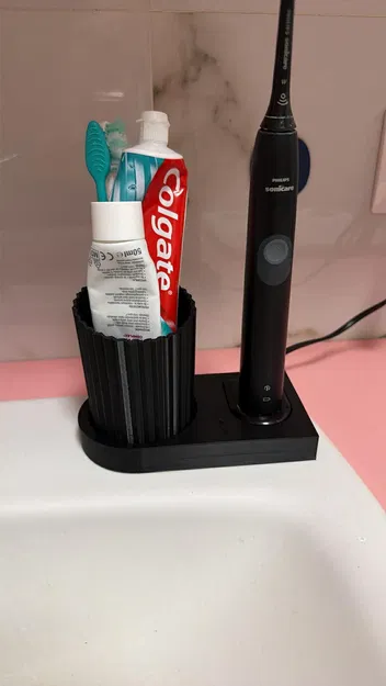 Bộ sạc kiêm cốc đựng bàn chải Sonicare - Image 1