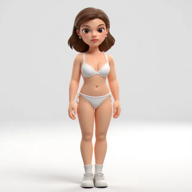 FRAU IN UNTERWÄSCHE - Image 1