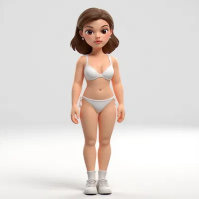 FRAU IN UNTERWÄSCHE