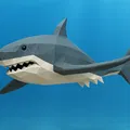 Cá Mập Low-Poly (Low-Poly Shark) - Thumbnail 1