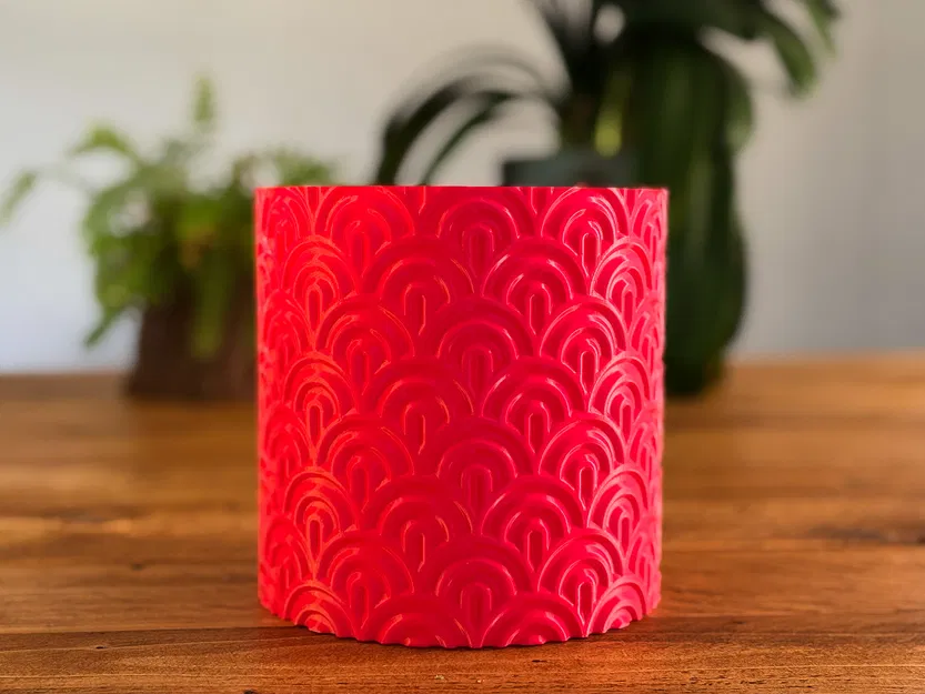 Chậu cây hoạ tiết vòm (Arches Planter) - In Vase Mode - Image 1