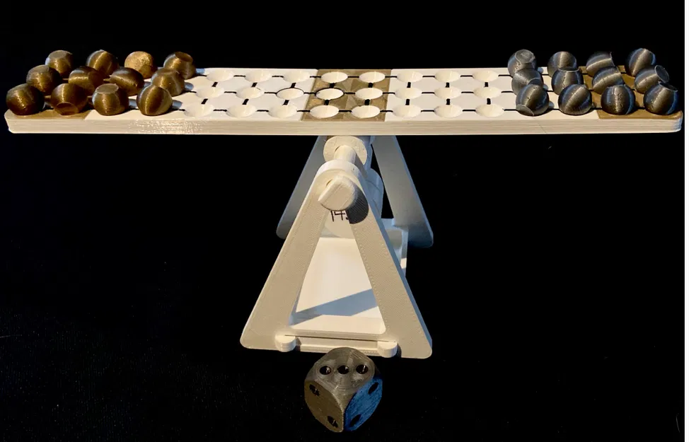 Rock Me Archimedes – Trò cân bằng mô-men xoắn (Torque) & vật lý in 3D - Image 2