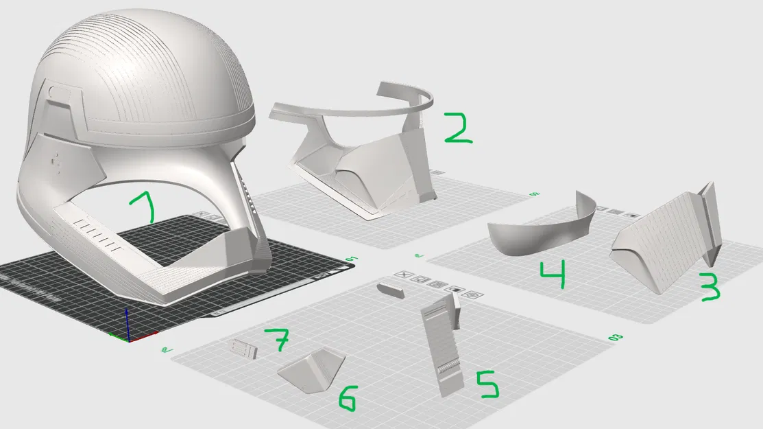 Nón bảo hiểm Sith Trooper (Sith Trooper helmet) - Image 2