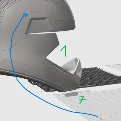 Nón bảo hiểm Sith Trooper (Sith Trooper helmet)