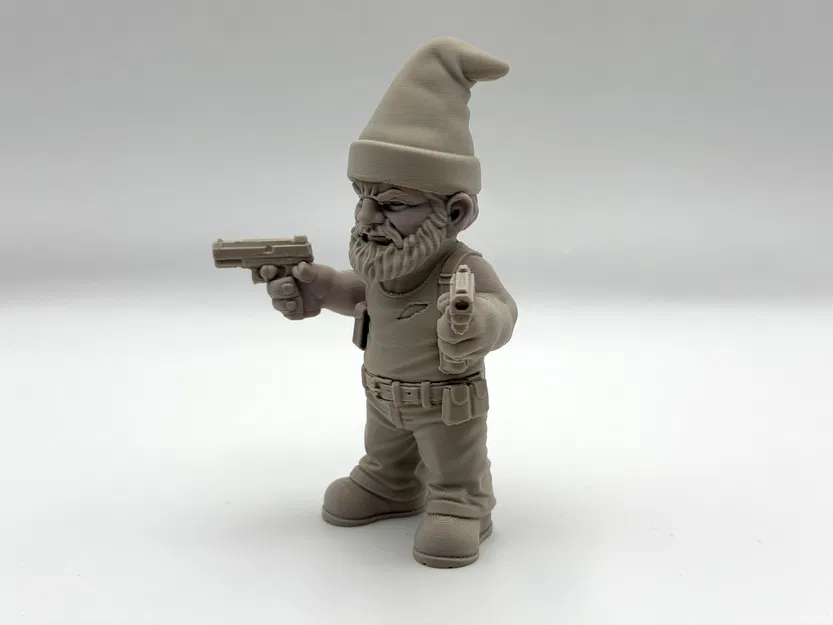 Dual Gun Garden Gnome - Image 3