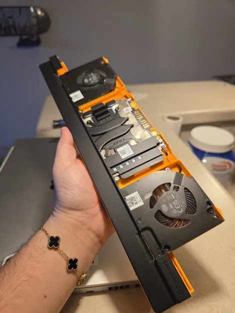 Framework 16 dGPU Riser (Mod) – Nâng Expansion Bay Shell Cover - Image 3