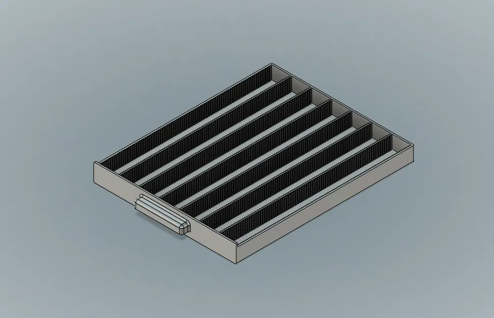 Kệ lưu trữ dưới kệ (semi parametric) 100×200×240mm dạng modular - Image 2