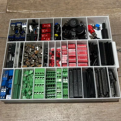 Kệ lưu trữ dưới kệ (semi parametric) 100×200×240mm dạng modular