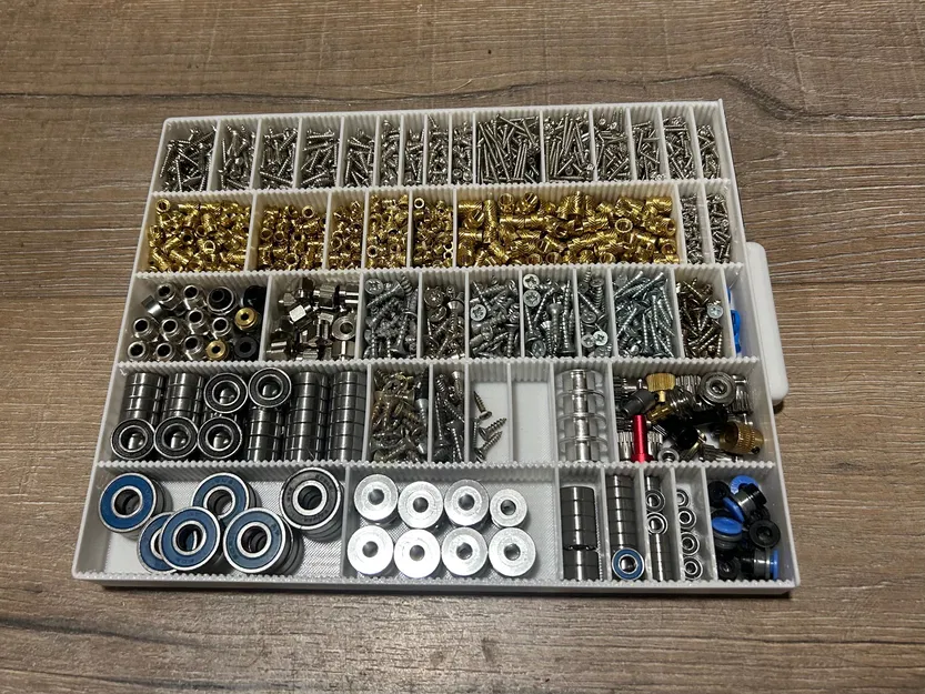 Kệ lưu trữ dưới kệ (semi parametric) 100×200×240mm dạng modular - Image 4