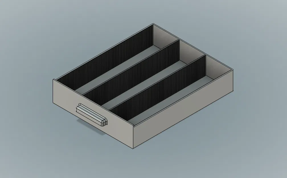 Kệ lưu trữ dưới kệ (semi parametric) 100×200×240mm dạng modular - Image 8