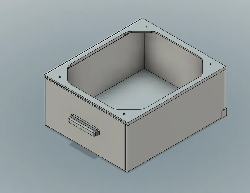 Kệ lưu trữ dưới kệ (semi parametric) 100×200×240mm dạng modular - Image 10
