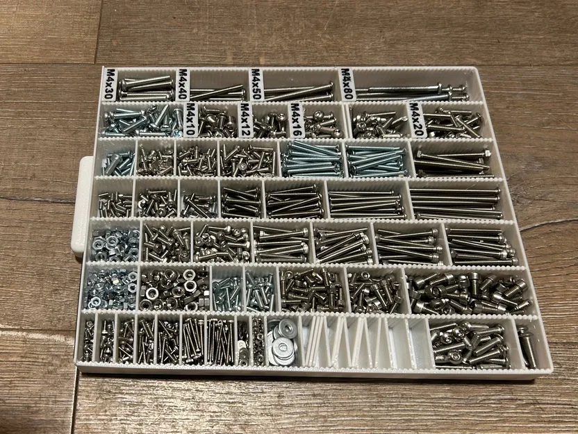 Kệ lưu trữ dưới kệ (semi parametric) 100×200×240mm dạng modular - Image 13