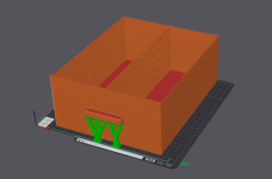 Kệ lưu trữ dưới kệ (semi parametric) 100×200×240mm dạng modular - Image 16