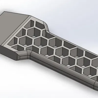 Dao cạo bed máy in 3D – Nhẹ, bền & gỡ mẫu dễ dàng