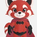 Panda Roux trong trang phục Batman (Figurines) - Thumbnail 2