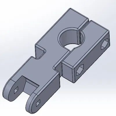 Ngàm gắn dashcam Prestigio RoadRunner 585 DVR – Bản in 3D thay thế