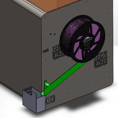 Kobra S1 Poop ramp và bin - bên phải