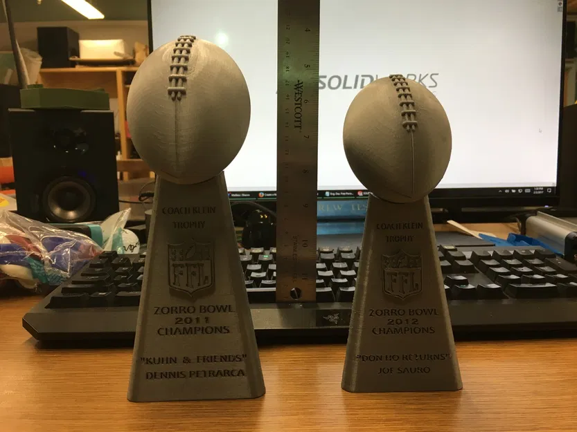 Cúp Lombardi cho Fantasy Football (Lombardi Fantasy Football Trophy) - Image 8