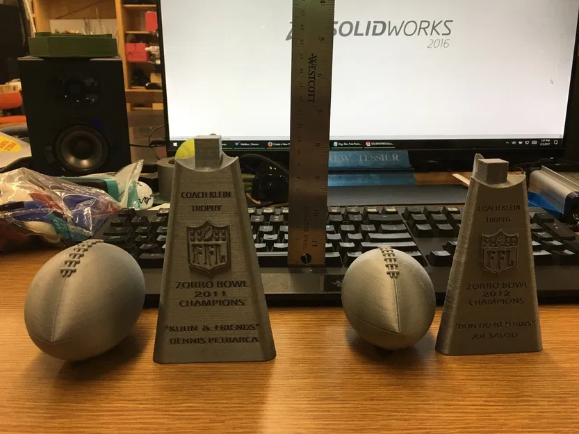 Cúp Lombardi cho Fantasy Football (Lombardi Fantasy Football Trophy) - Image 17