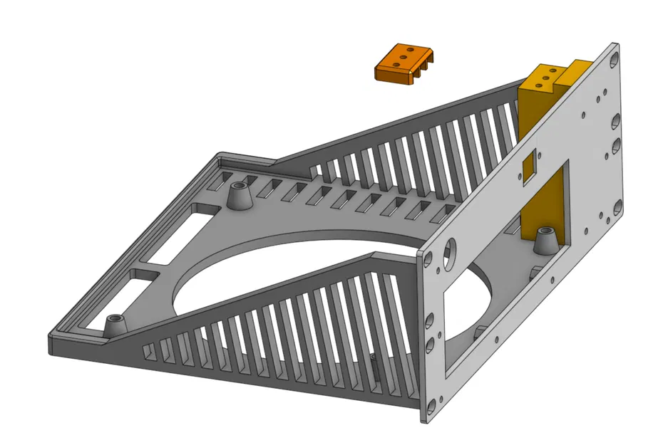 Case ITX 2U rack 10 inch dạng modular + ngàm gắn lưu trữ (STEP) - Image 1