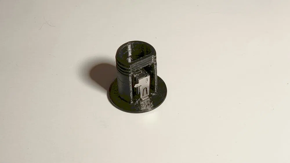 Ổ cắm USB Type-A lắp lỗ 20 mm - Image 4