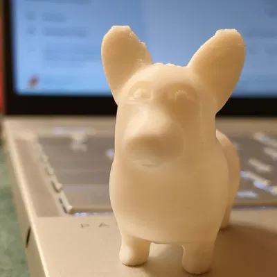 Happy Corgi - Corgi Đứng Dễ Thương Làm Thú Cưng Để Bàn