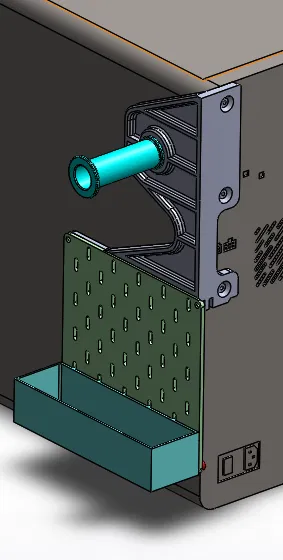 Kobra S1 - Giá Treo Cuộn Filament Bên Hông + Organizer Skadis - Image 2
