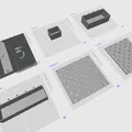Kobra S1_Ikea Skadis organizer type – Organizer kiểu Skadis cho Anycubic Kobra S1 - Thumbnail 4