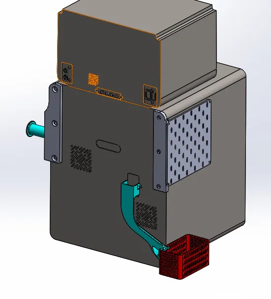 Kobra S1_Ikea Skadis organizer type – Organizer kiểu Skadis cho Anycubic Kobra S1 - Image 5