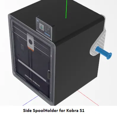 Kobra S1 - Giá Treo Spool Bên Hông (Side Spool Holder) - Image 1