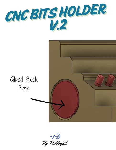 CNC bits Holder V.2 - Image 3