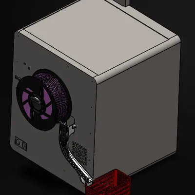 Máng Poop Ramp & Thùng Chứa Rác cho Kobra S1 (Kobra S1 Poop ramp and bin)