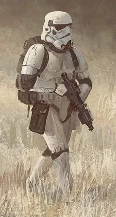 Lính Bộ Binh Không Gian Đế Chế – Imperial Space Trooper (Sci‑Fi Infantry Soldier) - Image 1