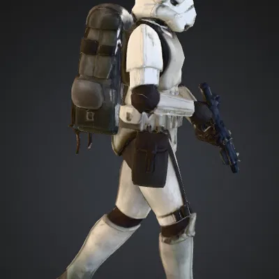 Lính Bộ Binh Không Gian Đế Chế – Imperial Space Trooper (Sci‑Fi Infantry Soldier)