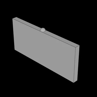 Cửa sổ LEGO Compatible (846.dat) 1 x 2 x 1 Classic Glass