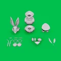 Urban Bunny Bugs' childhood christmas (new_Multi_STL) – Thỏ Urban phong cách Giáng Sinh - Thumbnail 2
