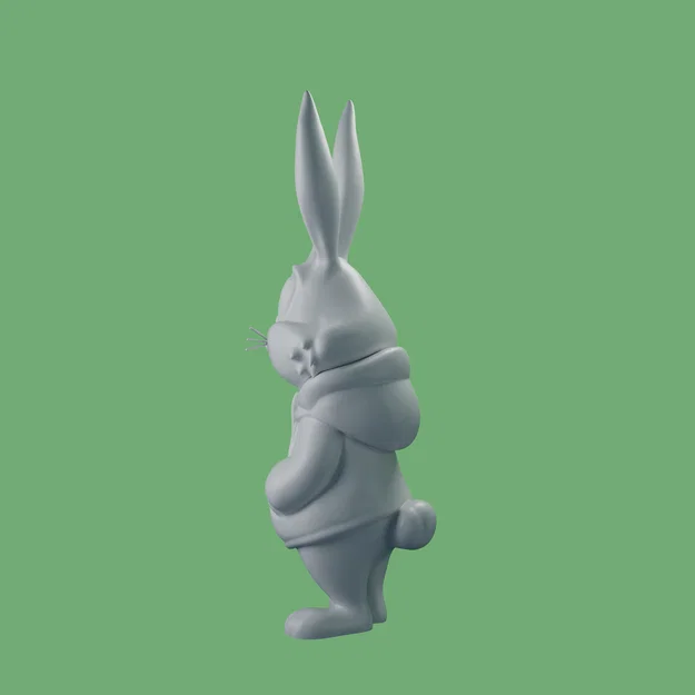 Urban Bunny Bugs' childhood christmas (new_Multi_STL) – Thỏ Urban phong cách Giáng Sinh - Image 3