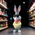 Urban Bunny Bugs' childhood christmas (new_Multi_STL) – Thỏ Urban phong cách Giáng Sinh - Thumbnail 5