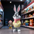 Urban Bunny Bugs' childhood christmas (new_Multi_STL) – Thỏ Urban phong cách Giáng Sinh - Thumbnail 7