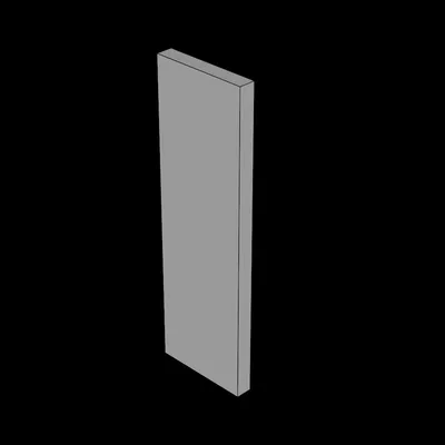 Cửa sổ Lego Compatible (845.dat) 1 x 1 x 2 Classic Glass