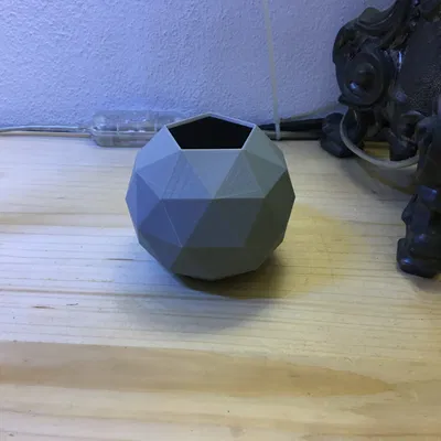 Bình cây (plants vase) thiết kế tam giác