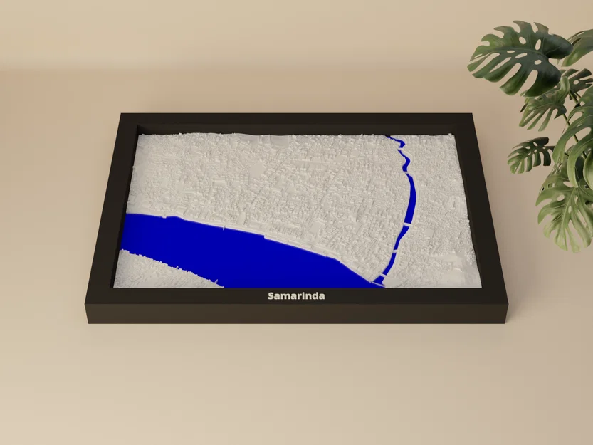 Samarinda, Indonesia - 3D Miniature - Image 2
